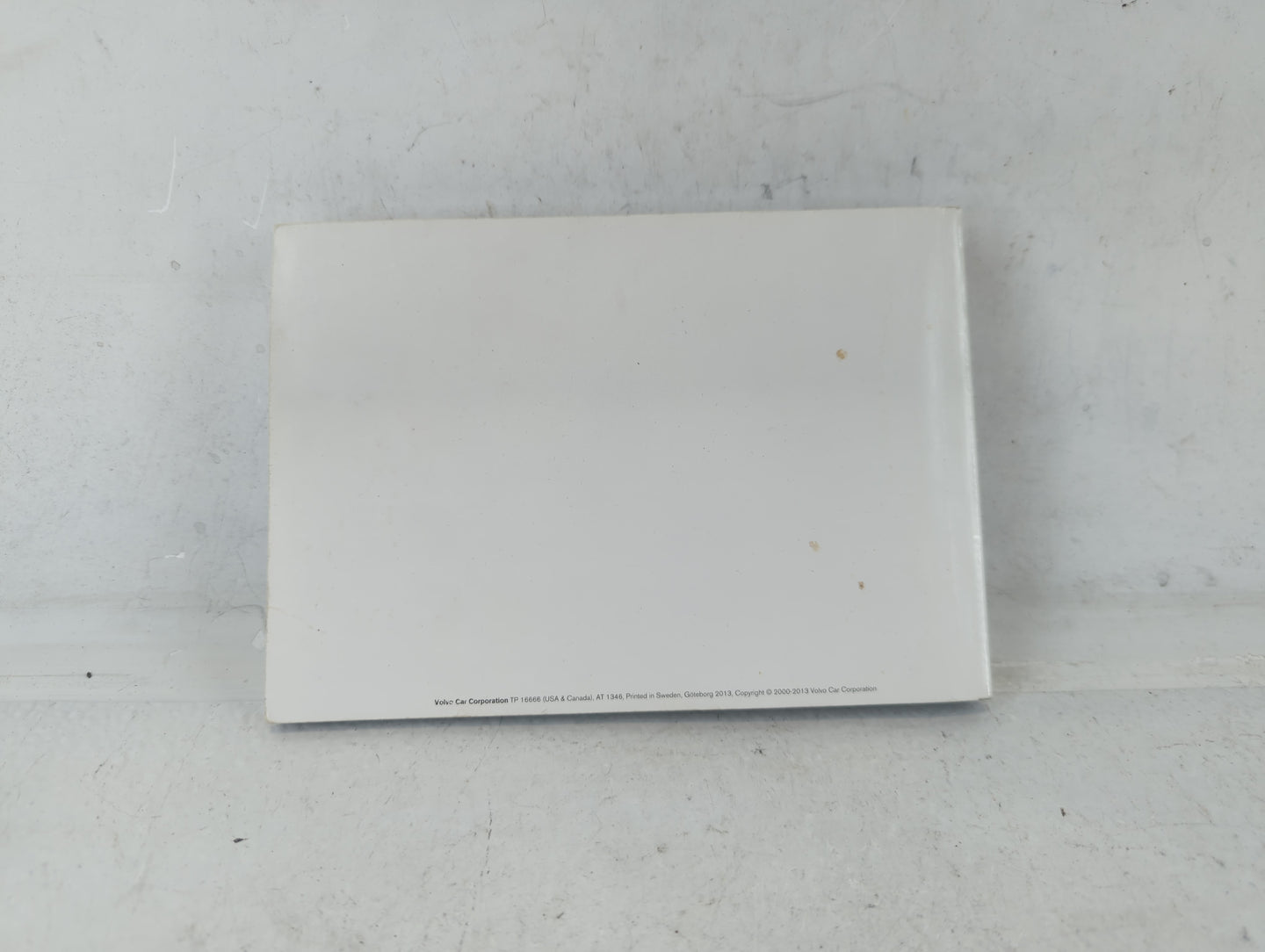 2013 Volvo S60 Owners Manual Book Guide OEM Used Auto Parts - Oemusedautoparts1.com