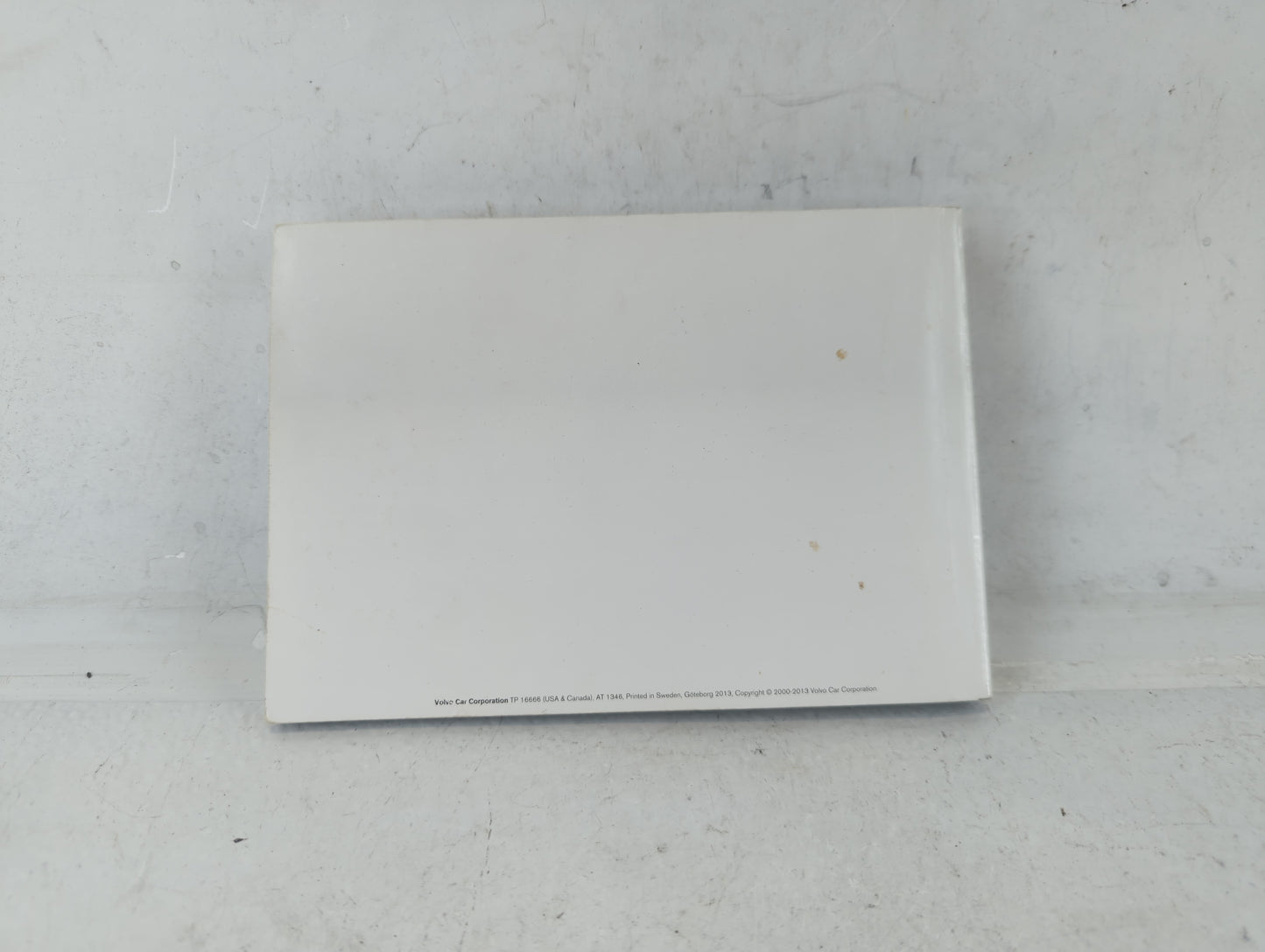 2013 Volvo S60 Owners Manual Book Guide OEM Used Auto Parts - Oemusedautoparts1.com