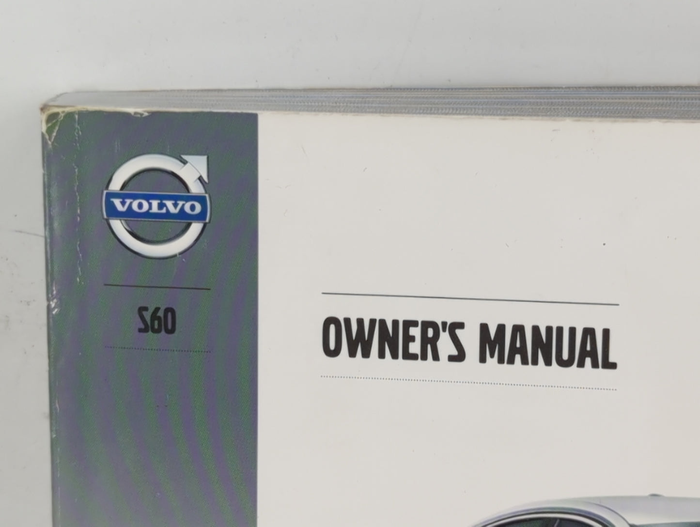 2013 Volvo S60 Owners Manual Book Guide OEM Used Auto Parts - Oemusedautoparts1.com