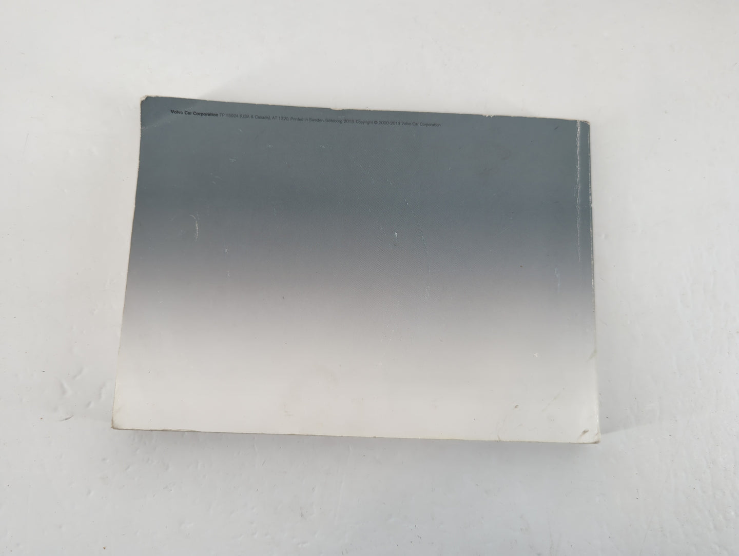 2013 Volvo S60 Owners Manual Book Guide OEM Used Auto Parts - Oemusedautoparts1.com