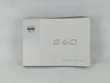 2013 Volvo S60 Owners Manual Book Guide OEM Used Auto Parts - Oemusedautoparts1.com