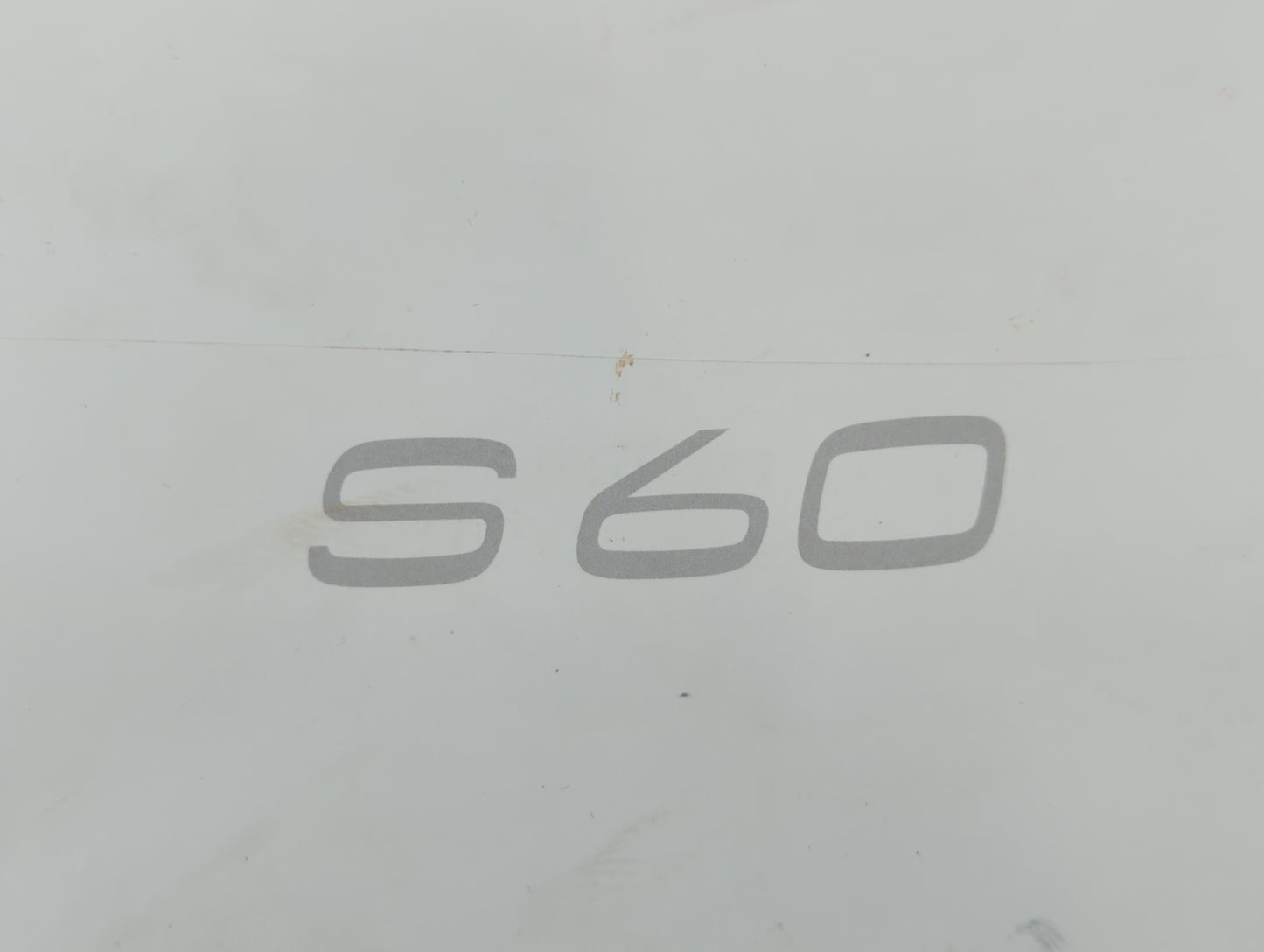 2013 Volvo S60 Owners Manual Book Guide OEM Used Auto Parts - Oemusedautoparts1.com