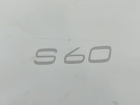 2013 Volvo S60 Owners Manual Book Guide OEM Used Auto Parts - Oemusedautoparts1.com