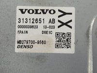 2013-2016 Volvo S60 PCM Engine Control Computer ECU ECM PCU OEM P/N:MB279700-9560 31312651 AB Fits Fits 2013 2014 2015 2016 
