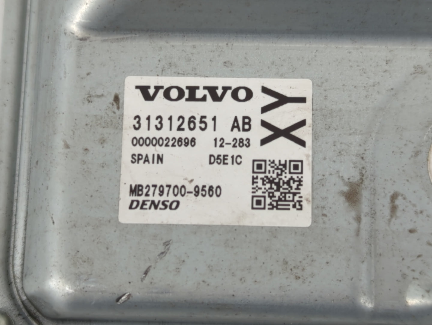 2013-2016 Volvo S60 PCM Engine Control Computer ECU ECM PCU OEM P/N:MB279700-9560 31312651 AB Fits Fits 2013 2014 2015 2016 