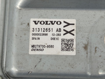 2013-2016 Volvo S60 PCM Engine Control Computer ECU ECM PCU OEM P/N:MB279700-9560 31312651 AB Fits Fits 2013 2014 2015 2016 OEM Used Auto Parts