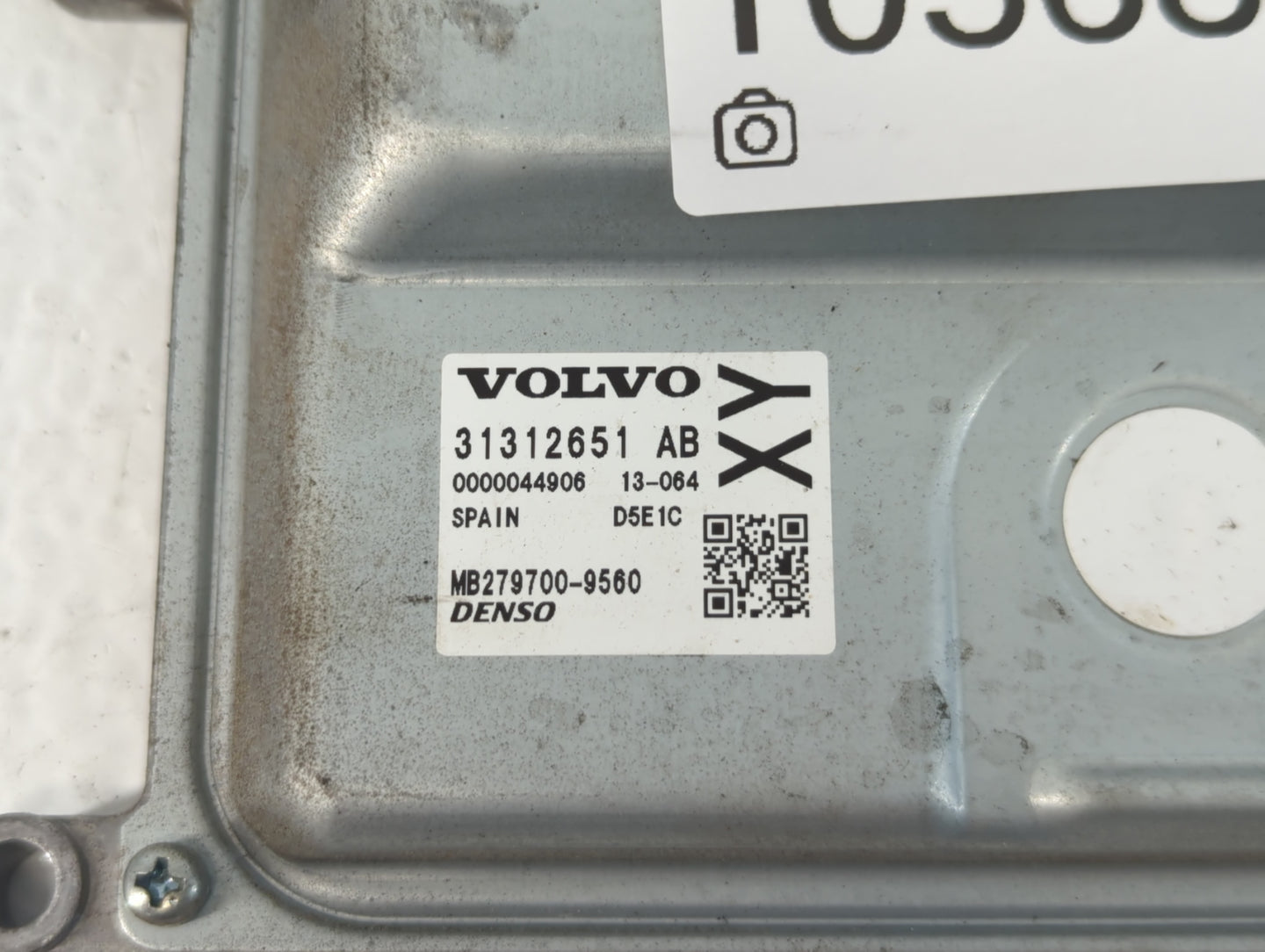 2015-2016 Volvo V60 PCM Engine Control Computer ECU ECM PCU OEM P/N:MB279700-9560 31312651AB Fits Fits 2013 2014 2015 2016 O