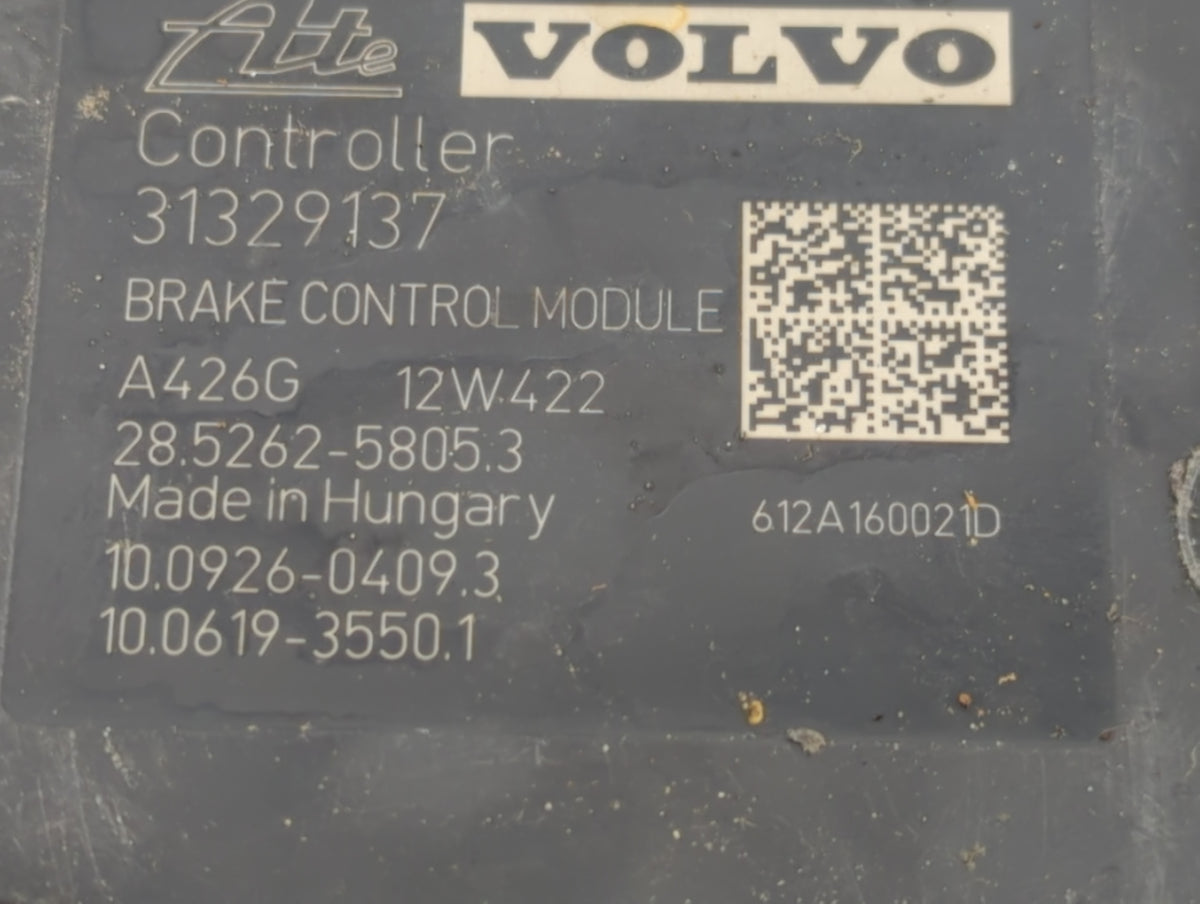 2013-2015 Volvo V60 Anti-Lock Brake ABS Pump Module Actuator OEM P/N:31329137 Fits Fits 2011 2012 2013 2014 2015 2016 OEM Us