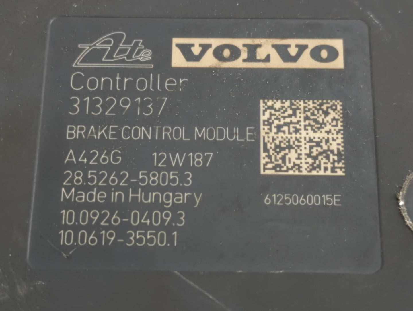 2013-2015 Volvo V60 ABS Pump Control Module Replacement P/N:31329137 Fits Fits 2011 2012 2013 2014 2015 2016 OEM Used Auto P