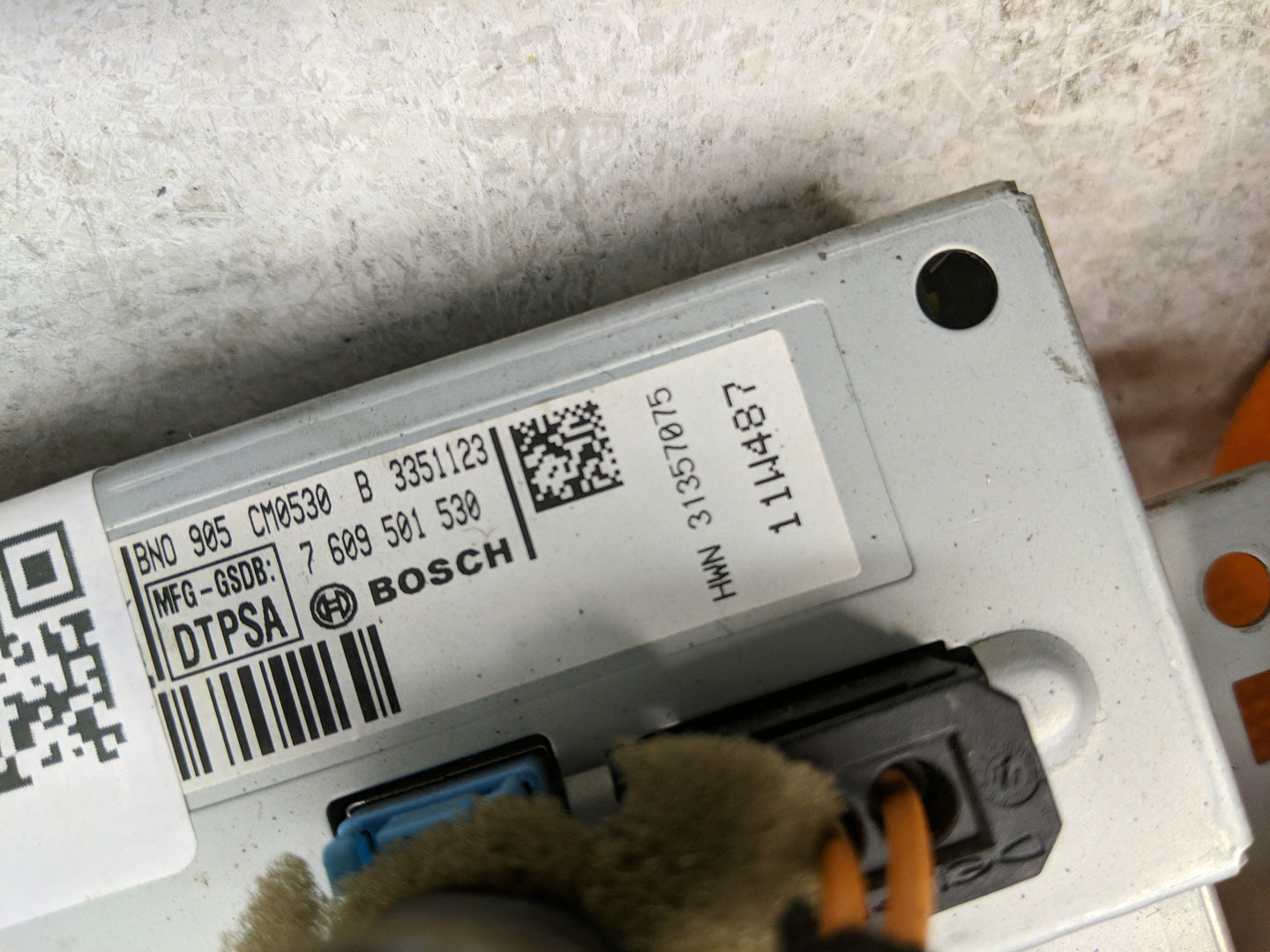 2013-2013 Volvo V60 Information Display Screen - Oemusedautoparts1.com