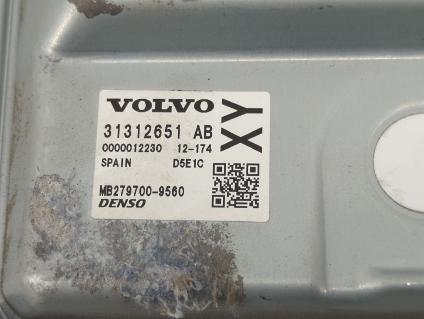 2015-2016 Volvo V60 PCM Engine Control Computer ECU ECM PCU OEM P/N:31312651 AB Fits Fits 2013 2014 2015 2016 OEM Used Auto 