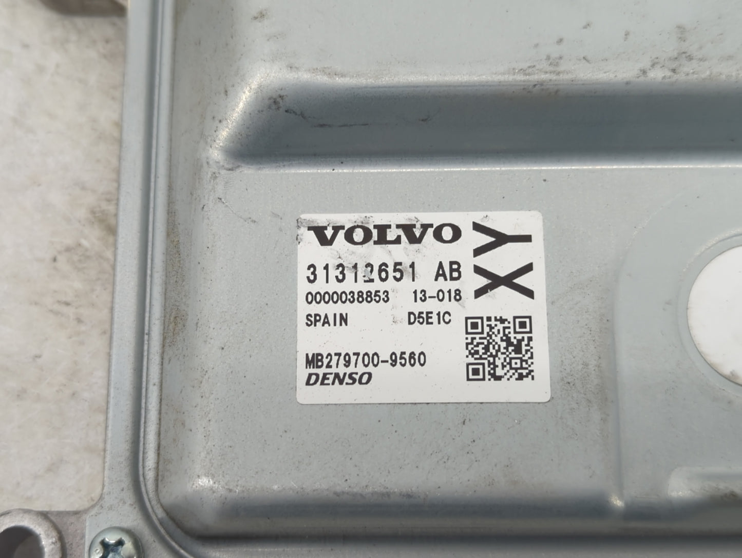 2015-2016 Volvo V60 PCM Engine Control Computer ECU ECM PCU OEM P/N:MB279700-9560 31312651 AB Fits Fits 2013 2014 2015 2016 