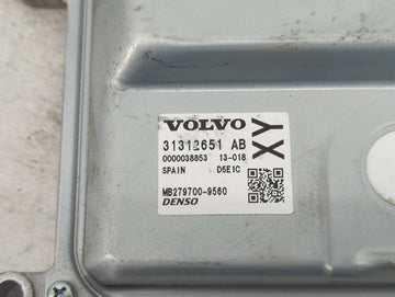 2015-2016 Volvo V60 PCM Engine Control Computer ECU ECM PCU OEM P/N:MB279700-9560 31312651 AB Fits Fits 2013 2014 2015 2016 OEM Used Auto Parts