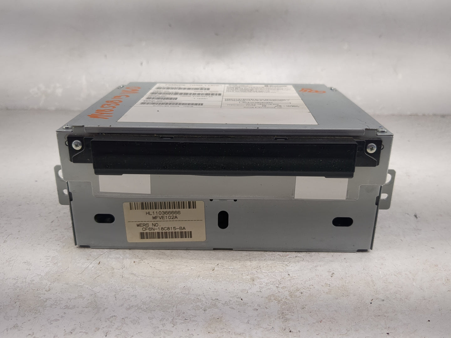 2013 Volvo V60 Radio AM FM Cd Player Receiver Replacement P/N:CF6N-18C815-BA HL110366666, MFVE102A Fits OEM Used Auto Parts 