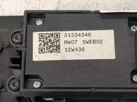 2013 Volvo V60 Master Power Window Switch Replacement Driver Side Left P/N:31334346 Fits Fits 2010 2011 2012 OEM Used Auto P