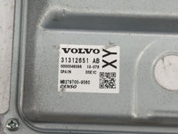 2015-2016 Volvo V60 PCM Engine Control Computer ECU ECM PCU OEM P/N:31312651AB Fits Fits 2014 2015 2016 OEM Used Auto Parts 