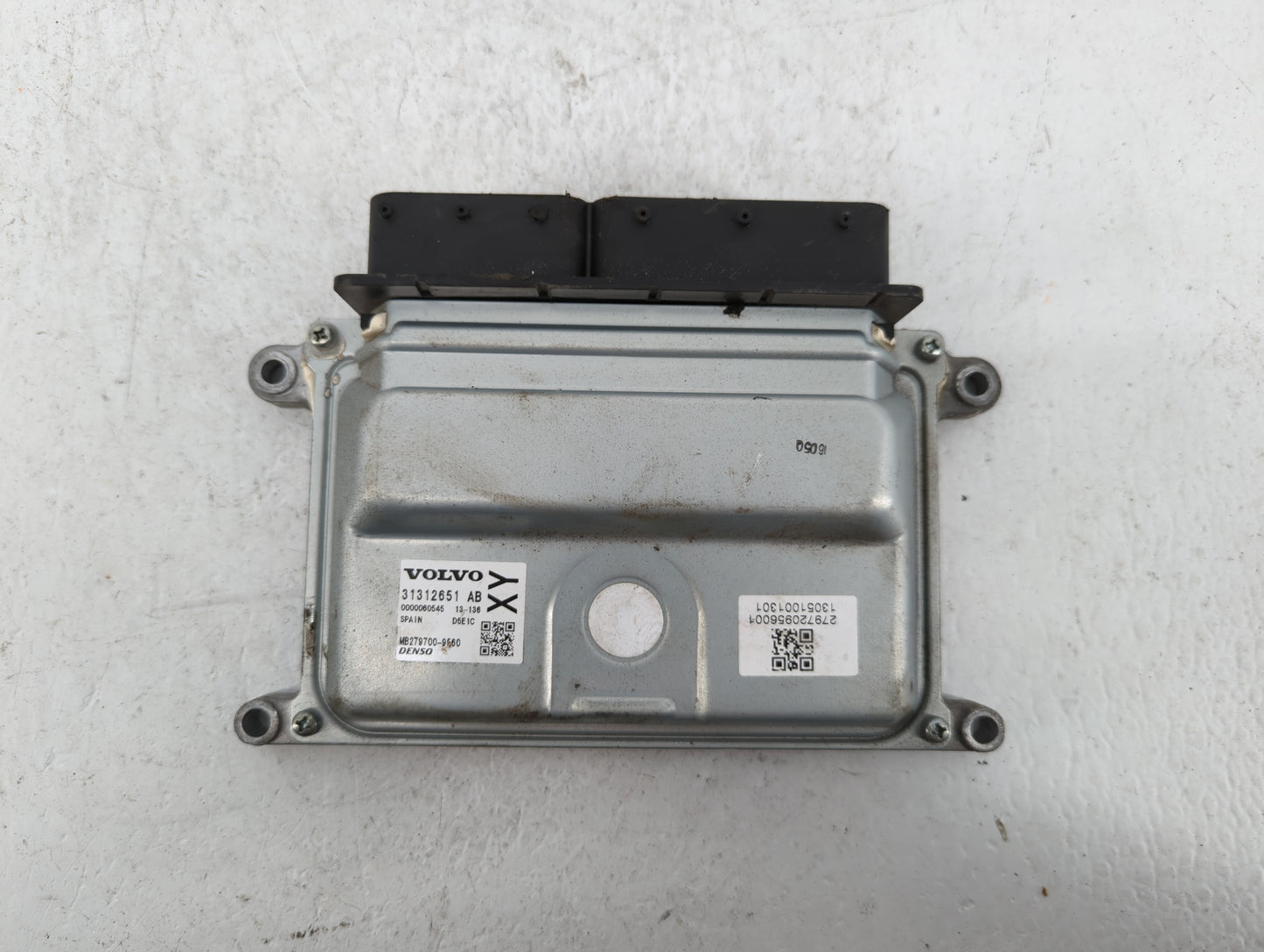 2015-2016 Volvo V60 PCM Engine Control Computer ECU ECM PCU OEM P/N:31312651AB Fits Fits 2013 2014 2015 2016 OEM Used Auto P