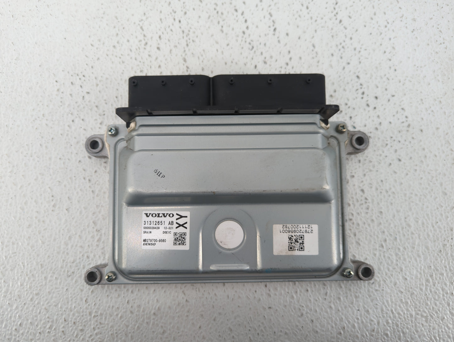 2015-2016 Volvo V60 PCM Engine Control Computer ECU ECM PCU OEM P/N:31312651AB Fits Fits 2013 2014 2015 2016 OEM Used Auto P