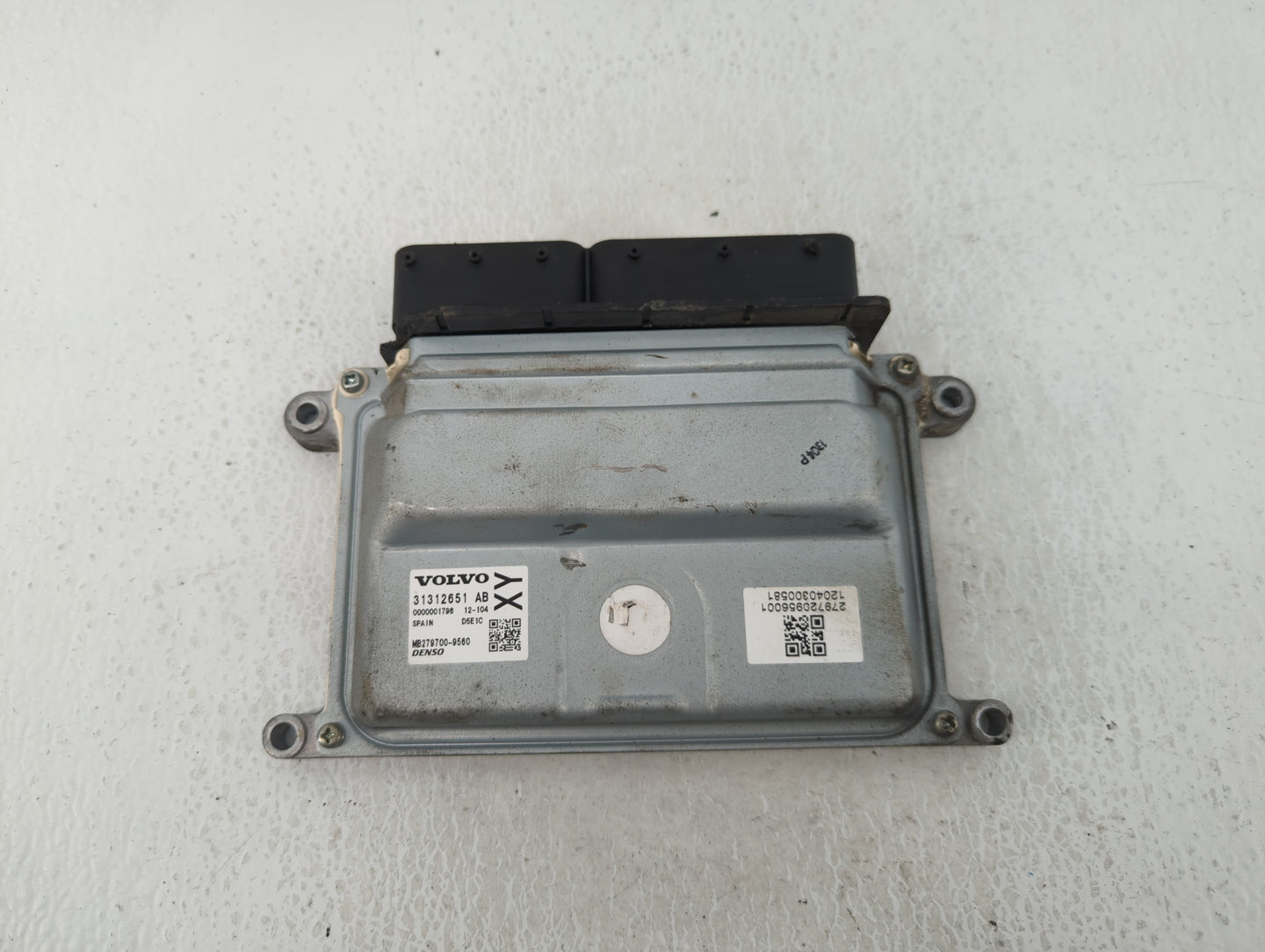 2015-2016 Volvo V60 PCM Engine Control Computer ECU ECM PCU OEM P/N:31312651 AB Fits Fits 2013 2014 2015 2016 OEM Used Auto 