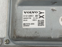 2015-2016 Volvo V60 PCM Engine Control Computer ECU ECM PCU OEM P/N:31312651 AB Fits Fits 2013 2014 2015 2016 OEM Used Auto 