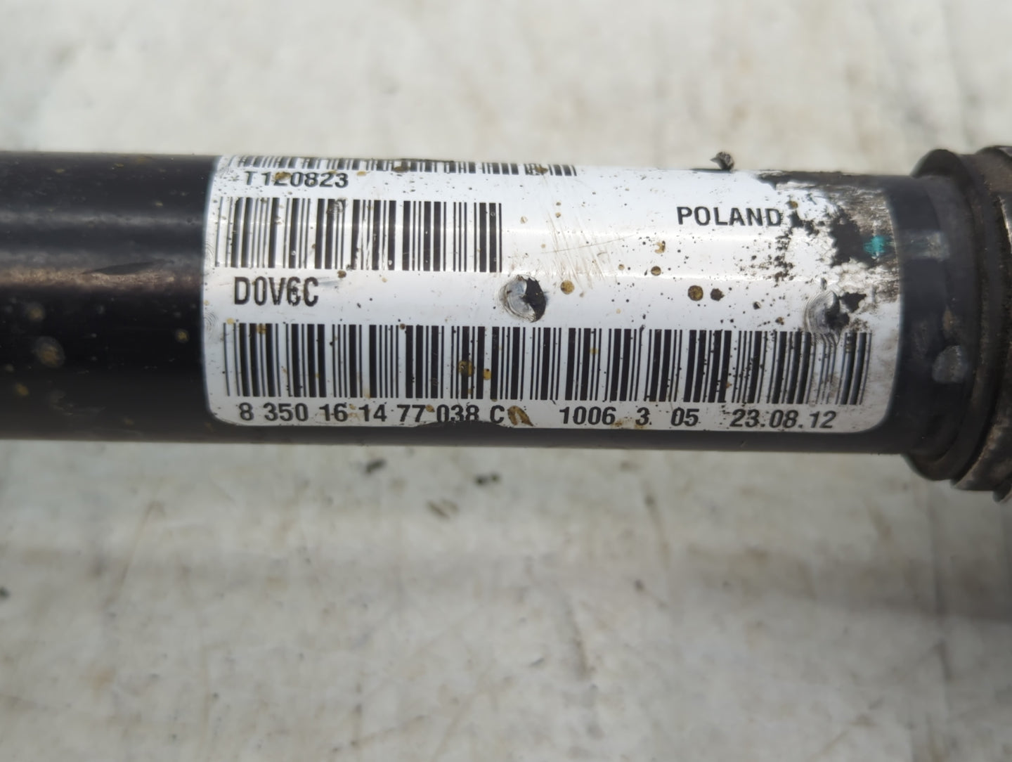Volvo V60 Axle Shaft Front Driver Cv C/v - Oemusedautoparts1.com