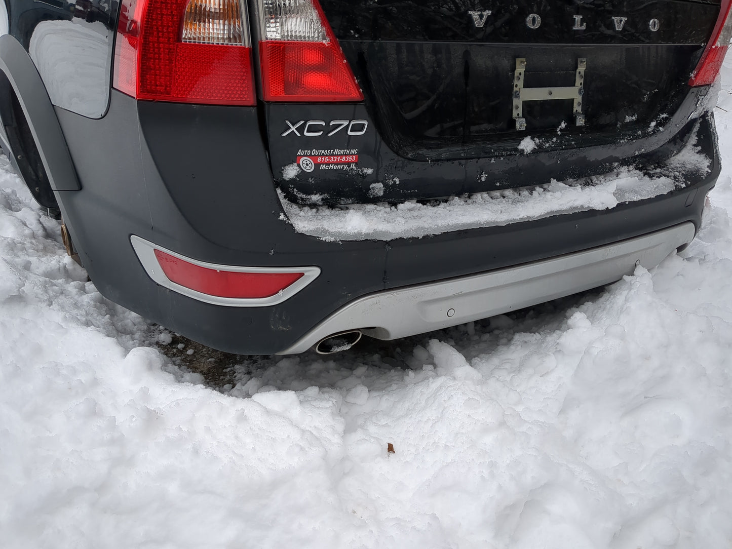 2010-2016 Volvo Xc70 Rear Bumper Assembly Oem - Oemusedautoparts1.com