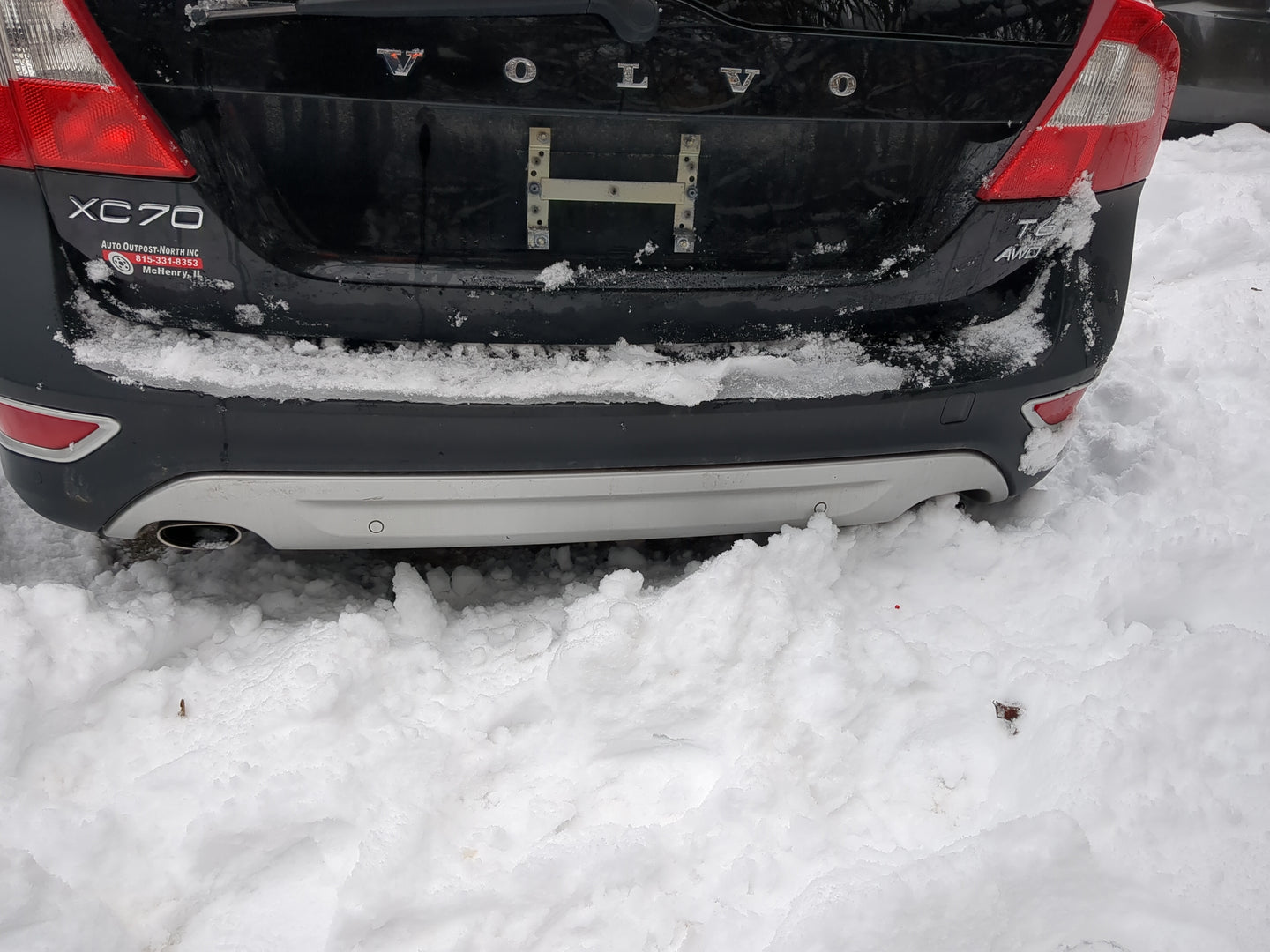 2010-2016 Volvo Xc70 Rear Bumper Assembly Oem - Oemusedautoparts1.com