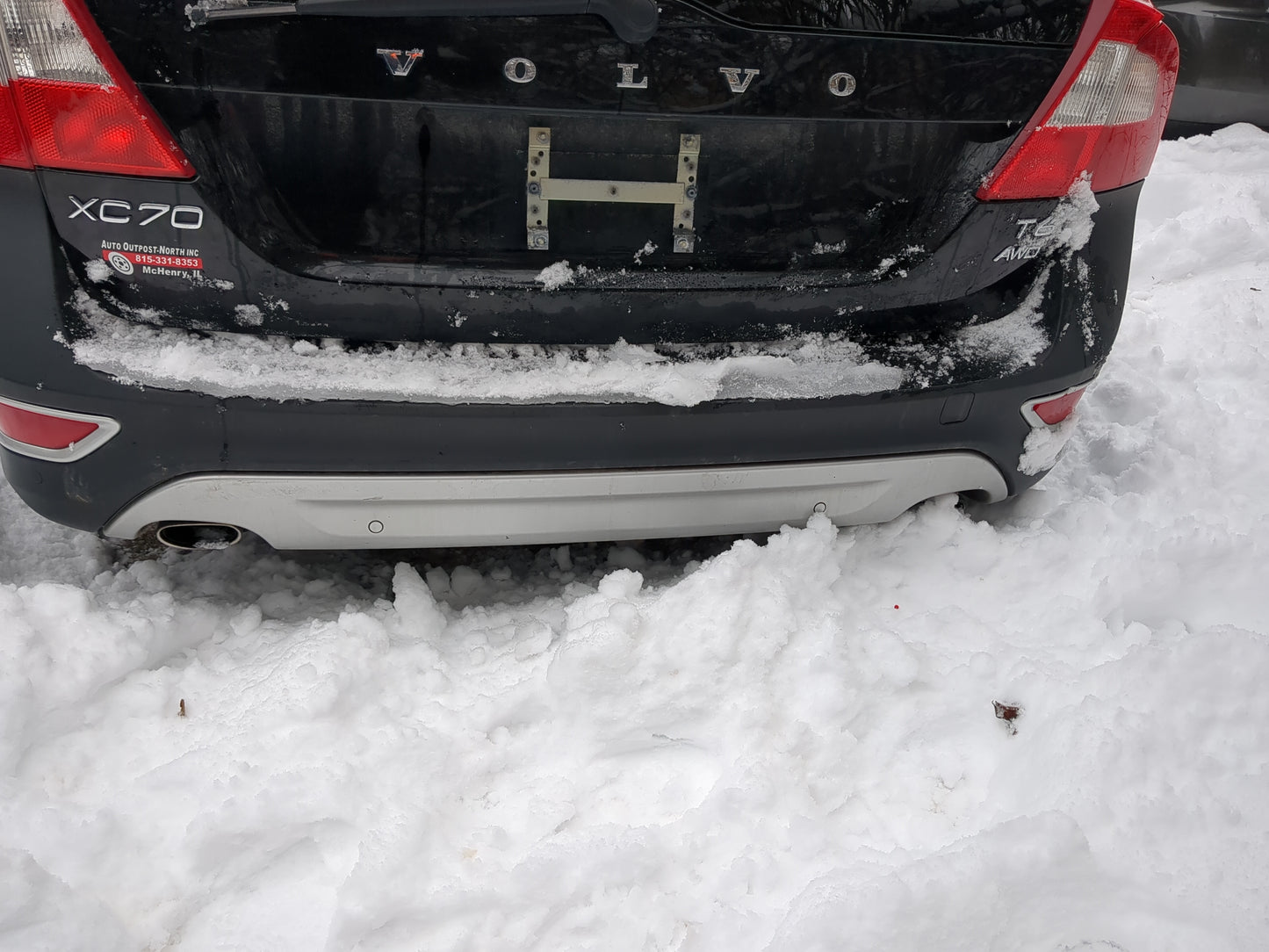 2010-2016 Volvo Xc70 Rear Bumper Assembly Oem - Oemusedautoparts1.com