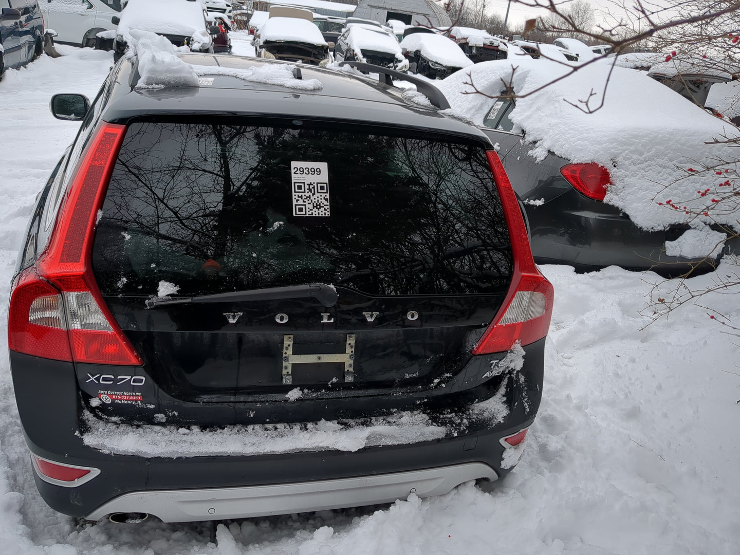 2011-2016 Volvo Xc70 Trunk/decklid/hatch/tailgate Oem - Oemusedautoparts1.com