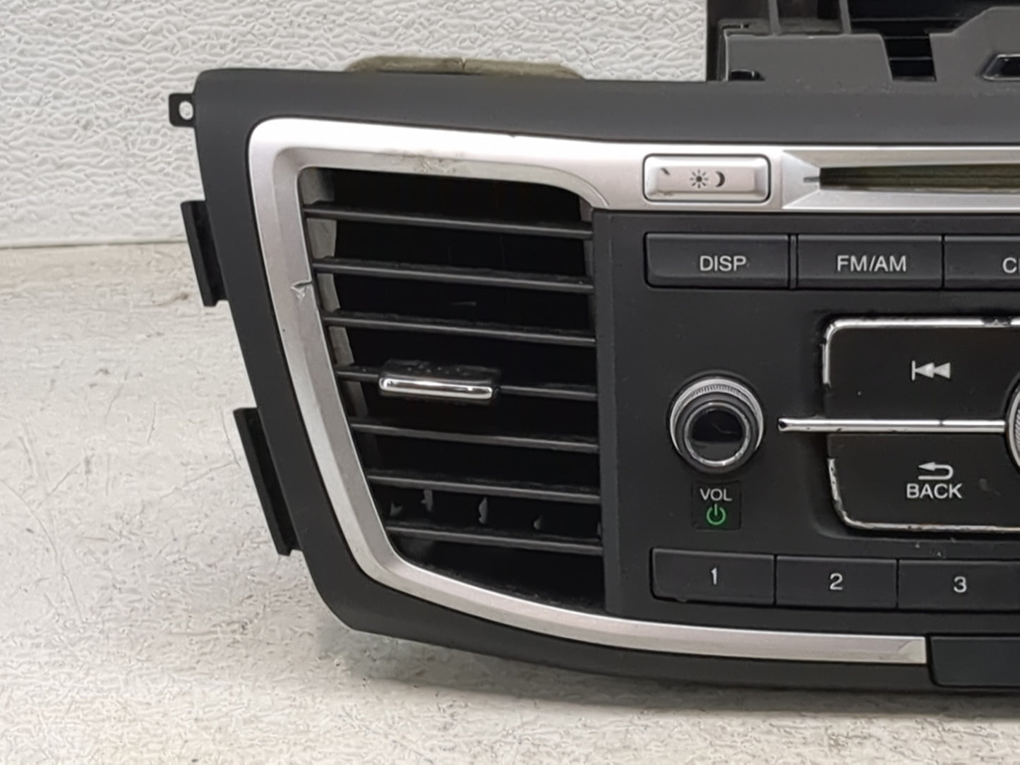 2014 Accord Radio AM FM Cd Player Receiver Replacement Fits Fits 2013 2015 OEM Used Auto Parts - Oemusedautoparts1.com