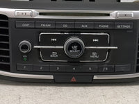 2014 Accord Radio AM FM Cd Player Receiver Replacement Fits Fits 2013 2015 OEM Used Auto Parts - Oemusedautoparts1.com