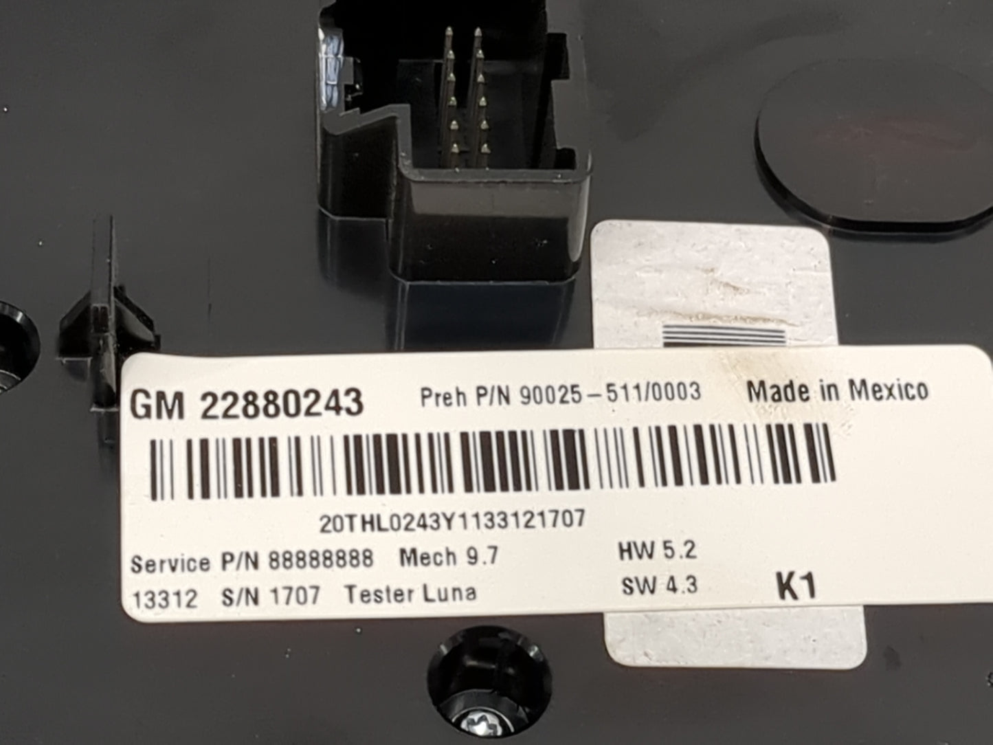 2012-2015 Chevrolet Equinox Radio Control Panel Silver 1468180 - Oemusedautoparts1.com