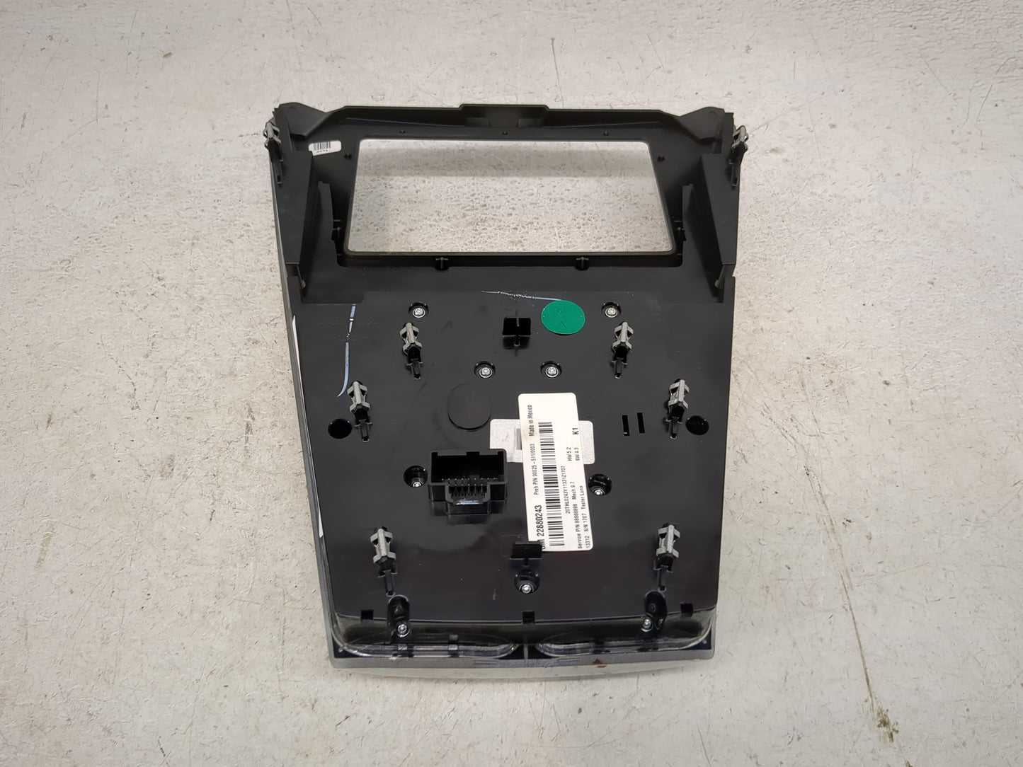 2012-2015 Chevrolet Equinox Radio Control Panel Silver 1468180 - Oemusedautoparts1.com