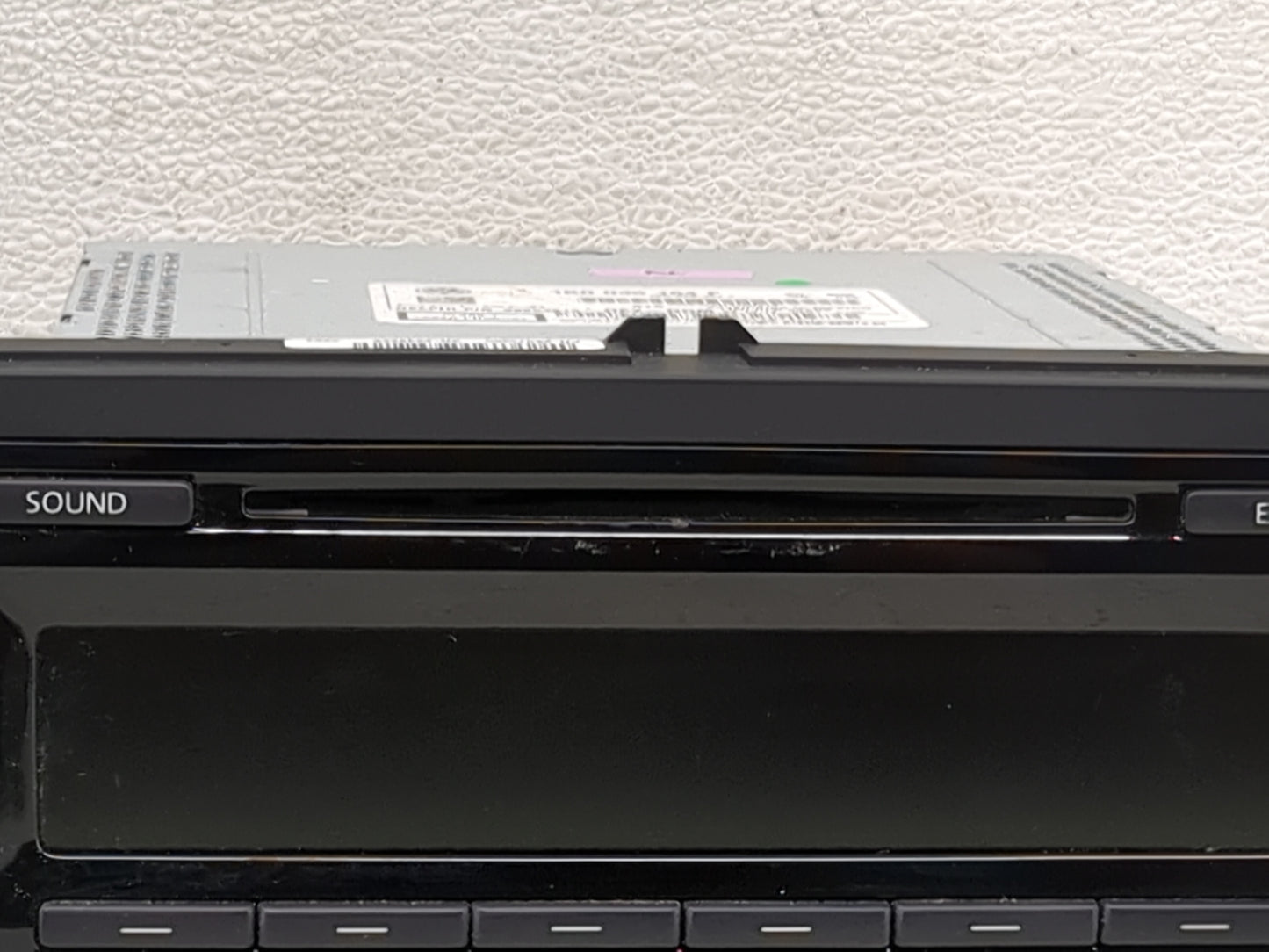 2014 Jetta Radio AM FM Cd Player Receiver Replacement Fits Fits 2011 2012 2013 2015 2016 OEM Used Auto Parts - Oemusedautopa