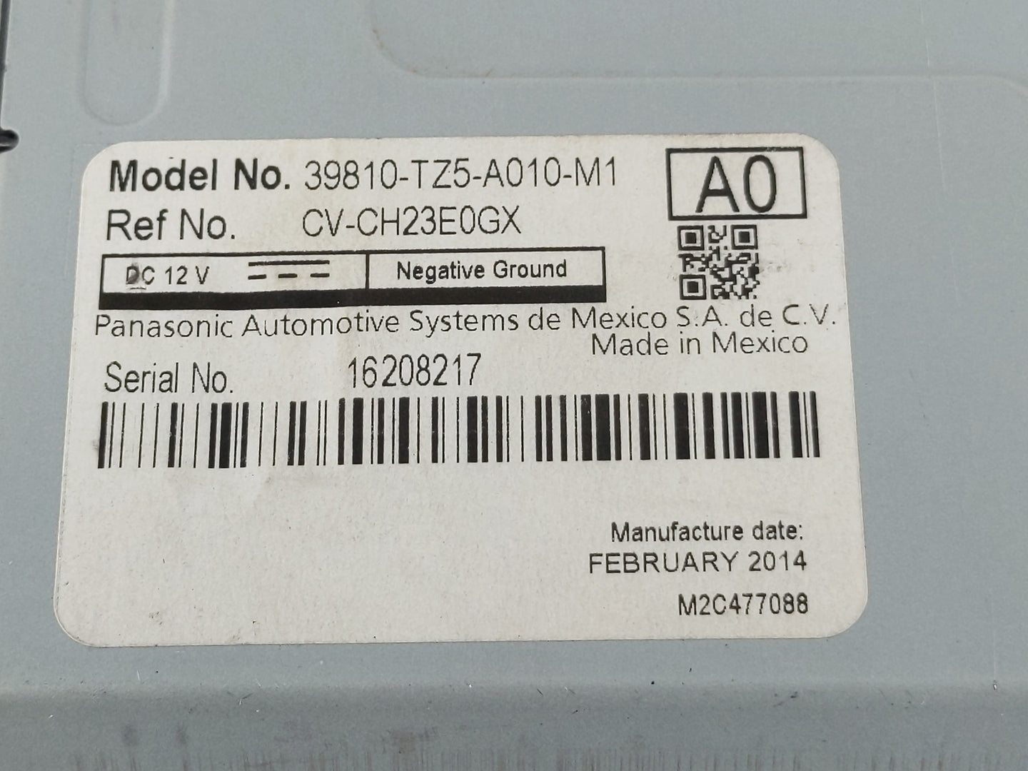2014-2016 Acura Mdx Information Display Screen - Oemusedautoparts1.com