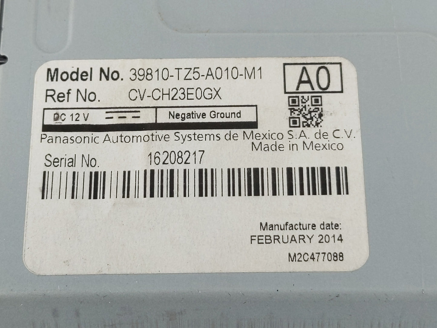 2014-2016 Acura Mdx Information Display Screen - Oemusedautoparts1.com