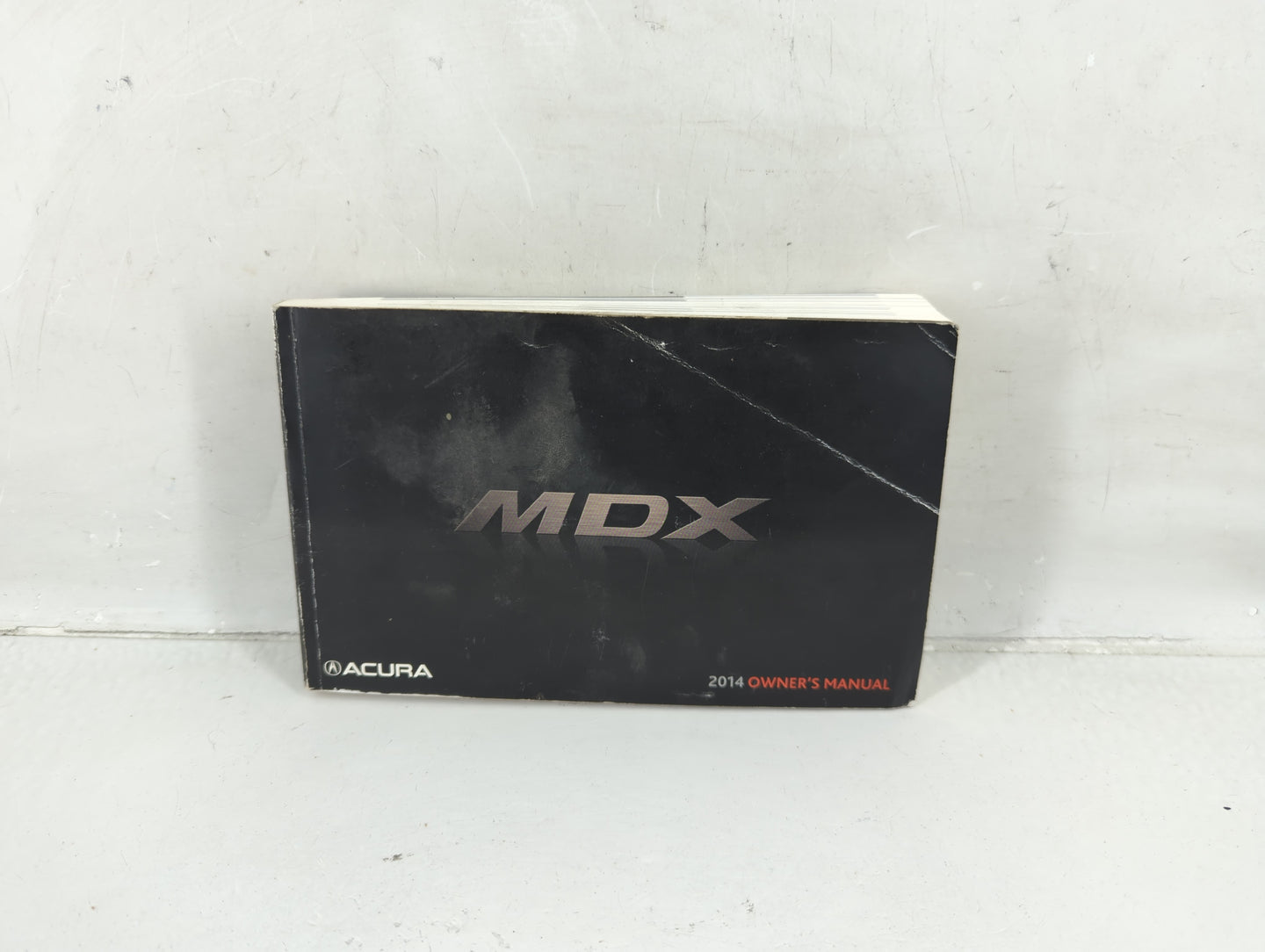 2014 Acura Mdx Owners Manual Book Guide OEM Used Auto Parts - Oemusedautoparts1.com