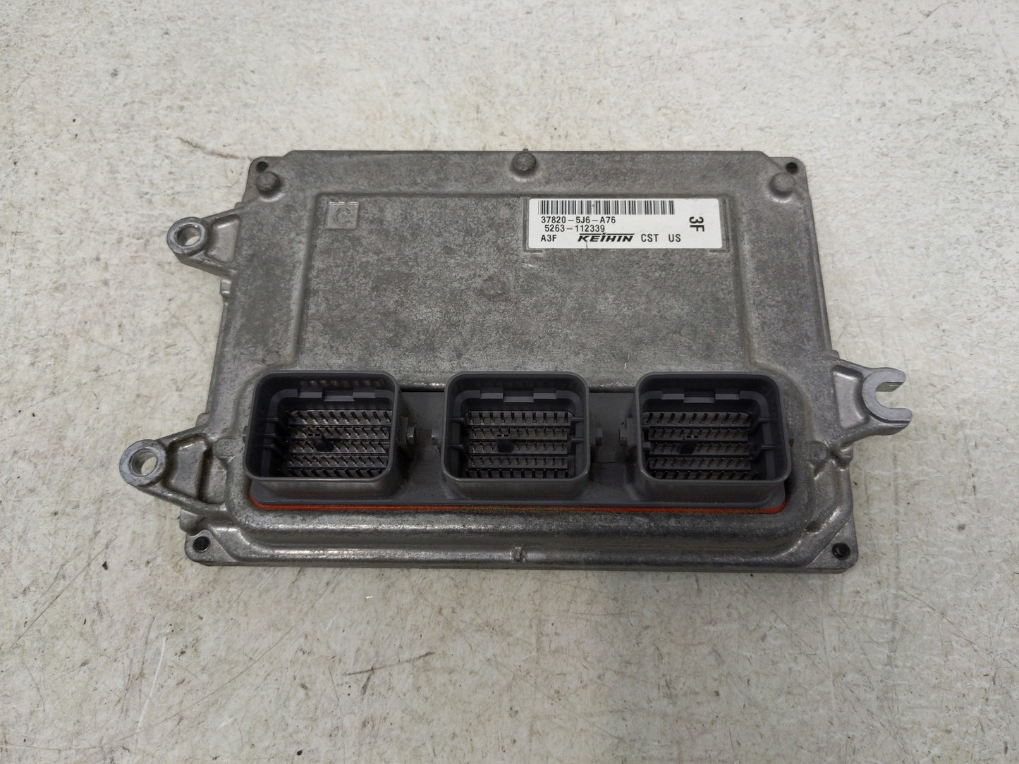 2014-2015 Acura Mdx PCM Engine Control Computer ECU ECM PCU OEM P/N:37820-5J6-A76 Fits Fits 2014 2015 OEM Used Auto Parts - 