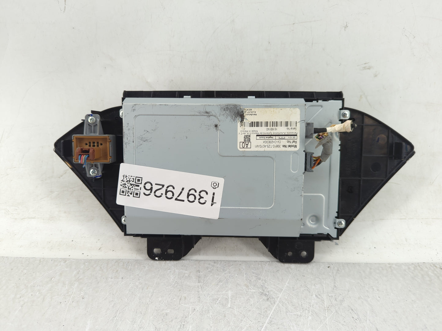 2014 Acura Mdx Radio AM FM Cd Player Receiver Replacement P/N:39810-TZ5-A010-M1 Fits OEM Used Auto Parts - Oemusedautoparts1