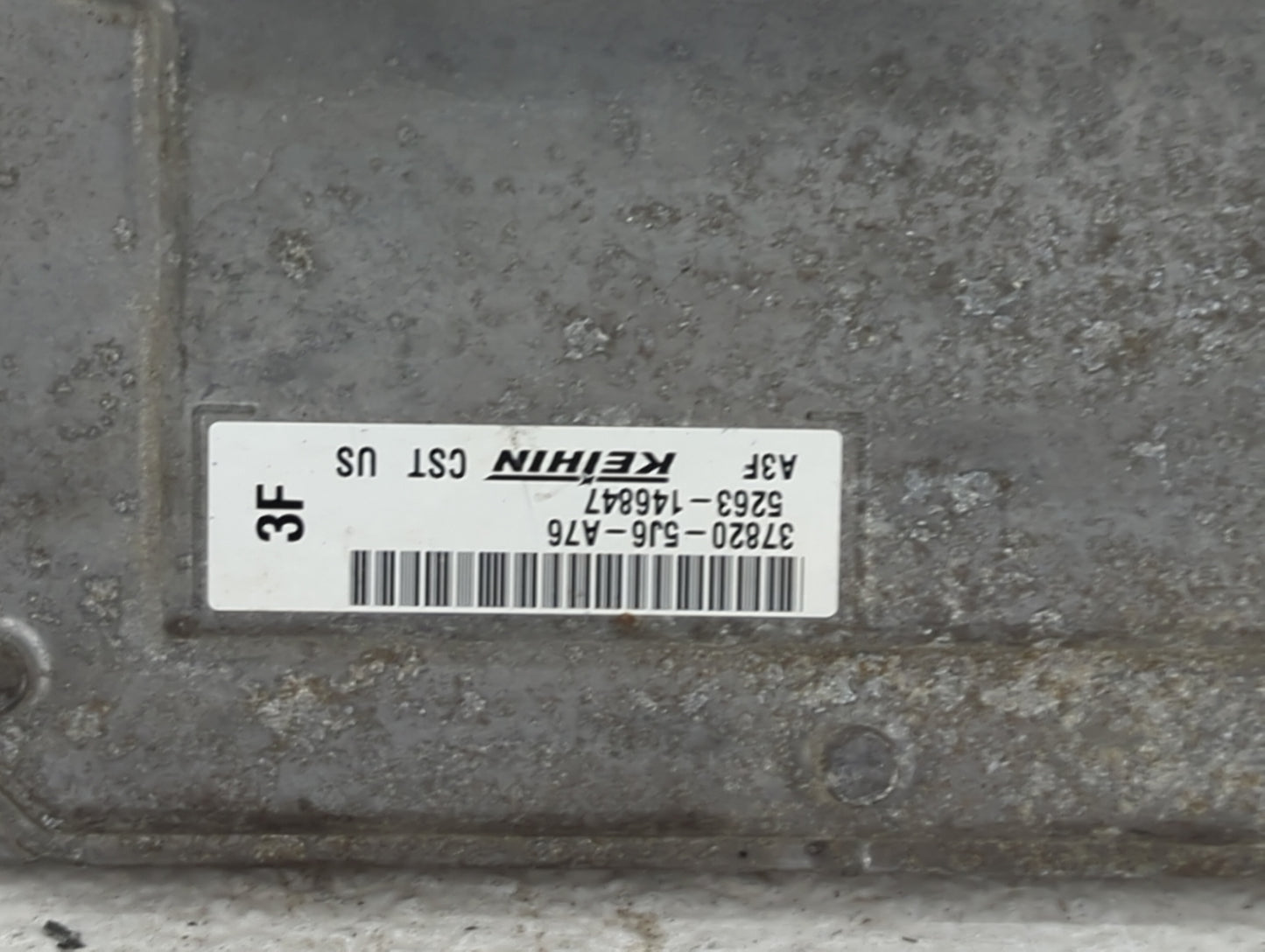 2014-2015 Acura Mdx PCM Engine Control Computer ECU ECM PCU OEM P/N:37820-5J6-A76 5263-146847 Fits Fits 2014 2015 OEM Used A