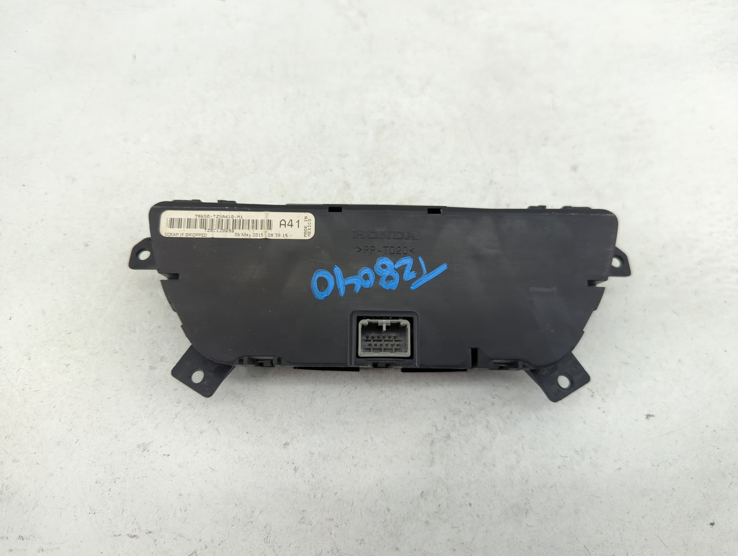 2014-2016 Acura Mdx Climate Control Module Temperature AC/Heater Replacement P/N:79650-TZ5A410-M1 Fits Fits 2014 2015 2016 O