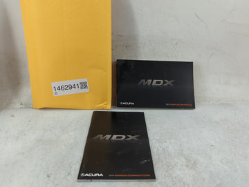 2014 Acura Mdx Owners Manual Book Guide P/N:31TZ5800 00X31-TZ5-8000, 31TZ5Q200, 00X31-TZ5-Q000 OEM Used Auto Parts - Oemused