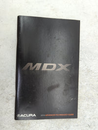 2014 Acura Mdx Owners Manual Book Guide P/N:31TZ5800 00X31-TZ5-8000, 31TZ5Q200, 00X31-TZ5-Q000 OEM Used Auto Parts - Oemused