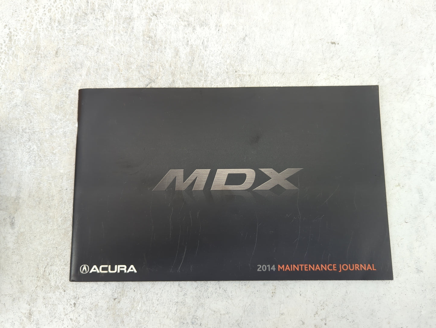 2014 Acura Mdx Owners Manual Book Guide P/N:31TZ5M00 00X31-TZ5-M000 OEM Used Auto Parts - Oemusedautoparts1.com