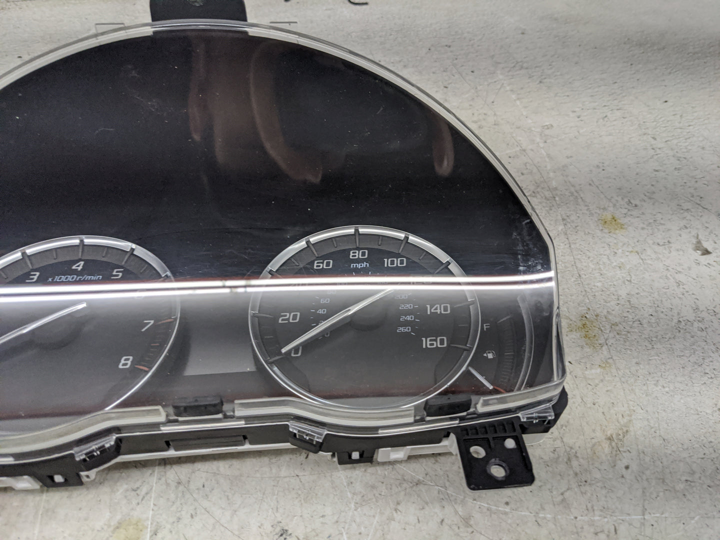 2014-2015 Acura Mdx Instrument Cluster Speedometer Gauges P/N:78100-TK4-A031-M1 Miles: Fits Fits 2014 2015 OEM Used Auto Par