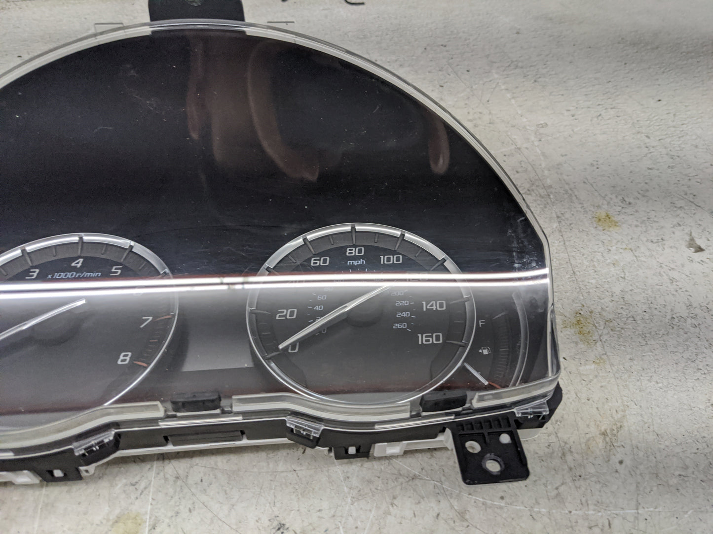2014-2015 Acura Mdx Instrument Cluster Speedometer Gauges P/N:78100-TK4-A031-M1 Miles: Fits Fits 2014 2015 OEM Used Auto Par
