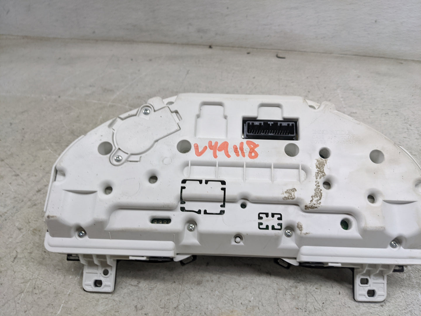 2014-2015 Acura Mdx Instrument Cluster Speedometer Gauges P/N:78100-TK4-A031-M1 Miles: Fits Fits 2014 2015 OEM Used Auto Par