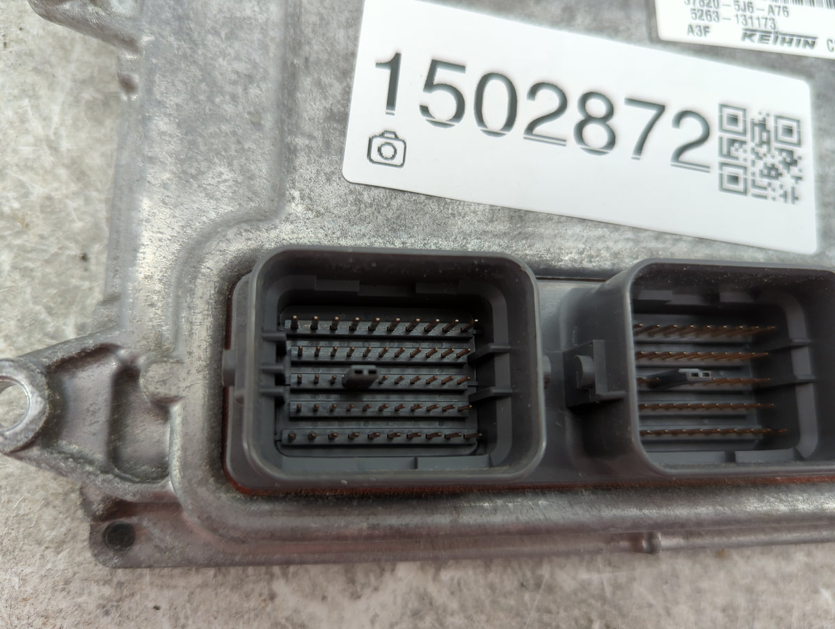 2014-2015 Acura Mdx PCM Engine Control Computer ECU ECM PCU OEM P/N:37820-5J6-A76 5263-131173 Fits 2014 2015 OEM Used Auto P