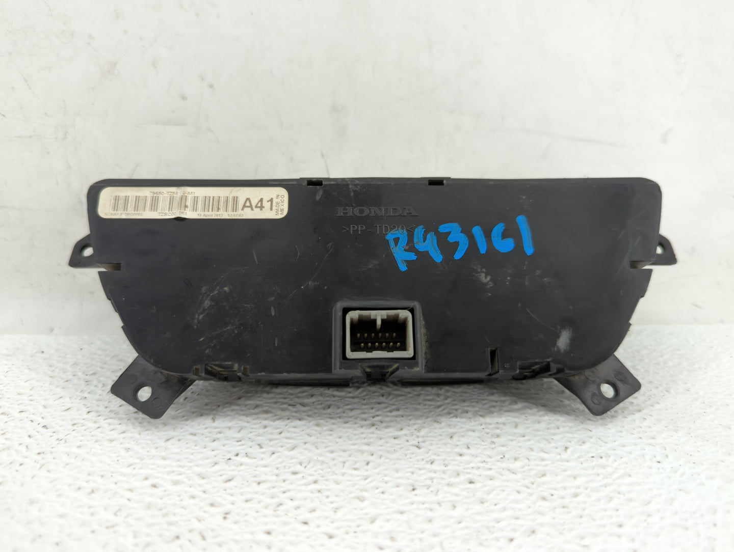 2014-2016 Acura Mdx Climate Control Module Temperature AC/Heater Replacement P/N:SCRATCHED SCREEN 79650-TZ5A410-M1 Fits OEM 