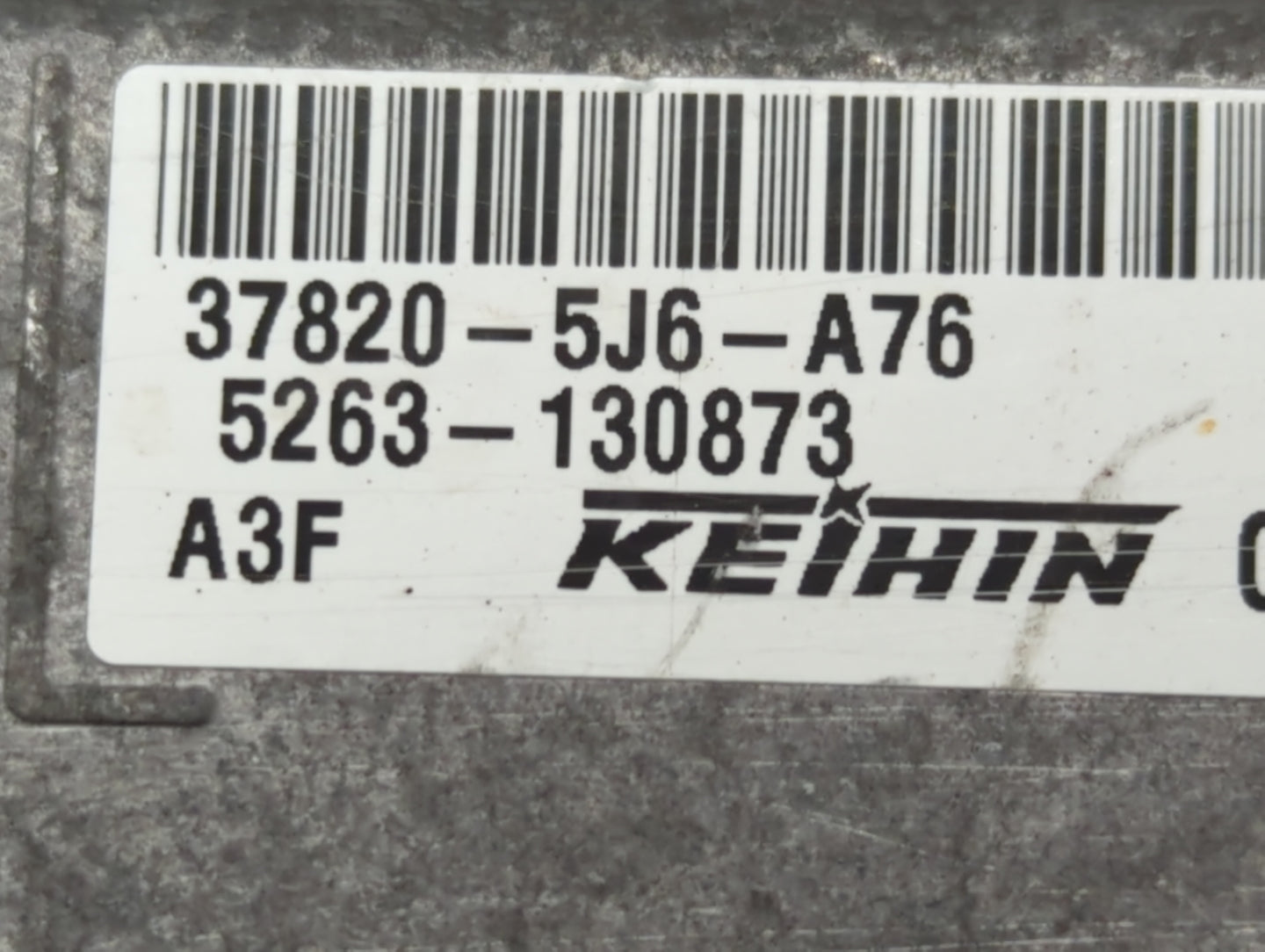 2014-2015 Acura Mdx PCM Engine Control Computer ECU ECM PCU OEM P/N:37820-5J6-A77 37820-5J6-A75, 37820-5J6-A76 Fits Fits 201